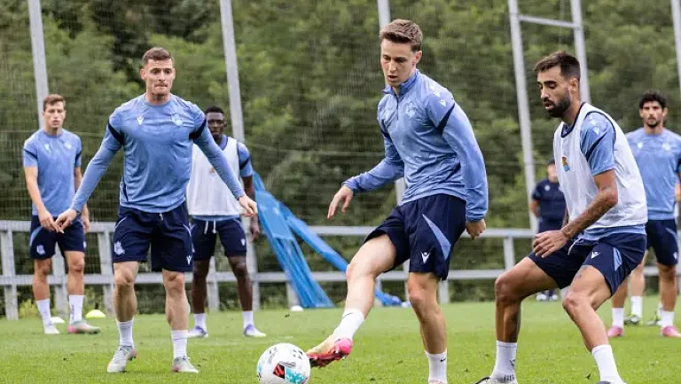 «Реал Сосьедад» готовится к матчу с «Реалом»