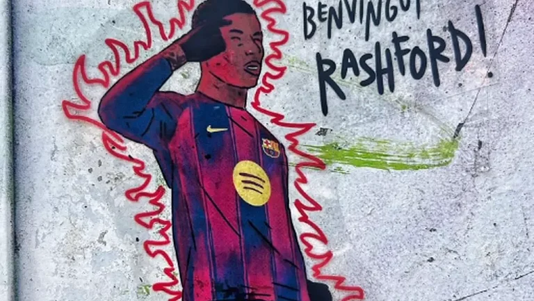 Фанаты «Барселоны» оригинально поприветствовали Рэшфорда