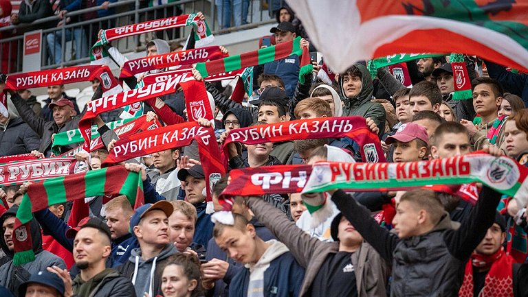 «Рубин» оштрафовали за поведение болельщиков в матче с «Зенитом»