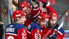 ЦСКА разгромил московское «Динамо» со счётом 5:1 в матче КХЛ