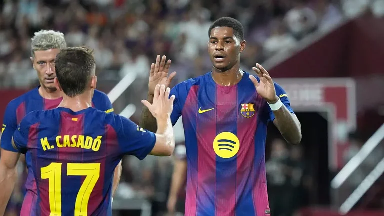 Рэшфорда приняли в «Барсе» — Ламин даже копирует его празднование