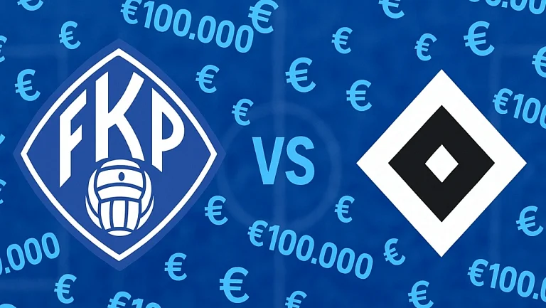 Клуб из пятой лиги готовится к историческому матчу с «Гамбургом»