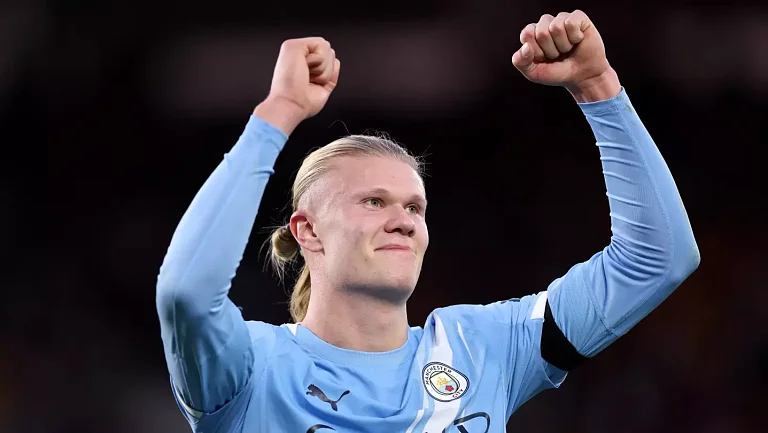 Эрлинг Холанд из «Манчестер Сити» стал лучшим игроком АПЛ в сентябре