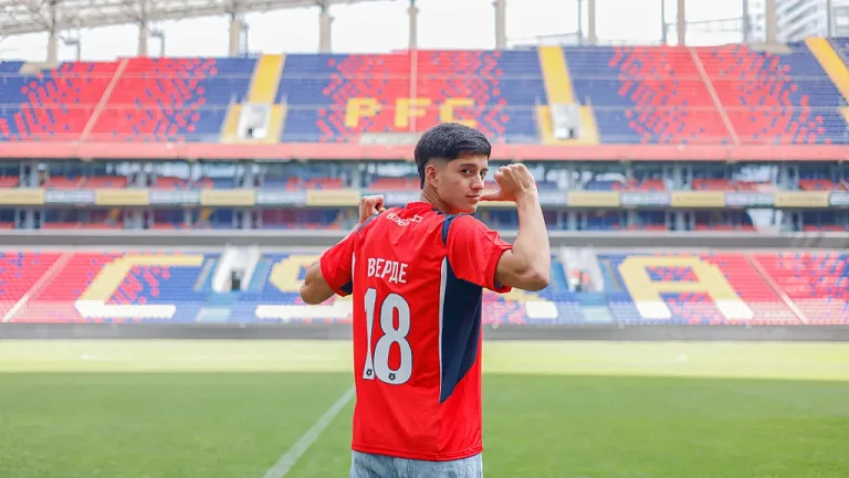 Футболист Лионель Верде покидает ЦСКА и возвращается в «Унион»