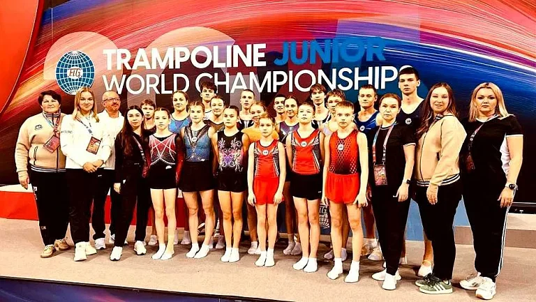 Россияне выиграли семь золотых медалей на юниорском ЧМ по батуту