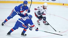 СКА проиграл «Нефтехимику» и продолжил неудачную серию в КХЛ