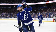 Кучеров стал четвёртым в истории «Тампы» по победным голам в НХЛ
