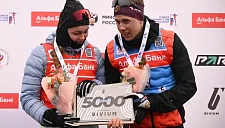 У биатлонистов Батмановой и Томшина родилась дочь