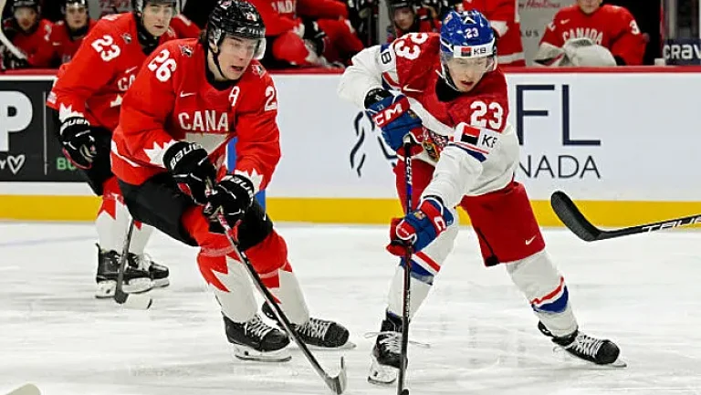 Чехия победила Канаду и сыграет в финале молодёжного ЧМ-2026