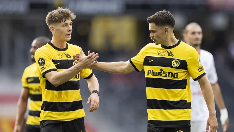 «Янг Бойз» ждет встреча со «Слованом» в ответном матче плей-офф квалификации ЛЕ