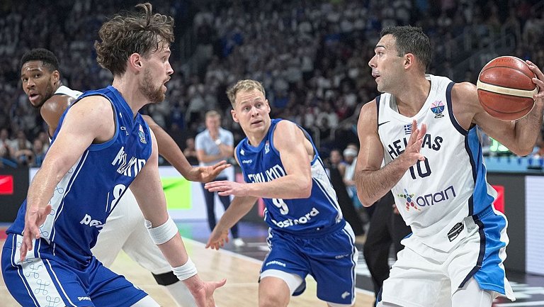 Баскетболисты Греции завоевали бронзовые медали Евробаскета