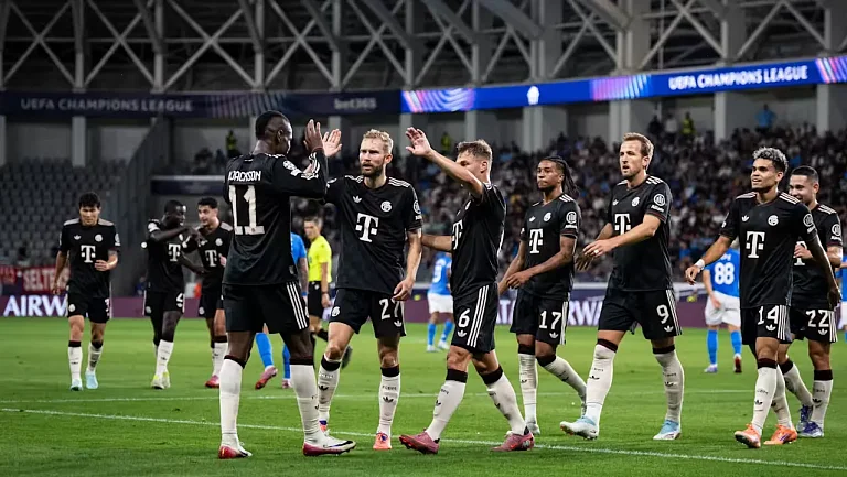 Николас Джексон помог «Баварии» разгромить «Пафос» в Лиге Чемпионов