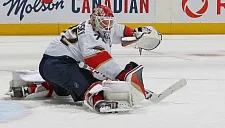 Бобровский отметился ярким сейвом в матче НХЛ с «Вегасом»