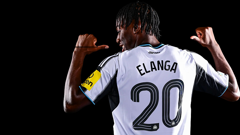 Энтони Эланга взял себе номер в «Ньюкасле» 