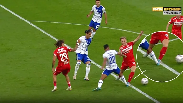 Федотов разобрал судейство Казарцева в матче «Спартак» — «Динамо» Мх