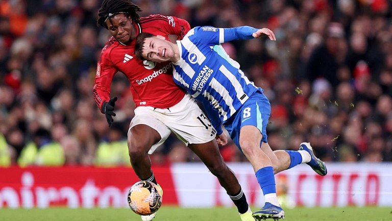 «Манчестер Юнайтед» вылетел из Кубка Англии, уступив «Брайтону»