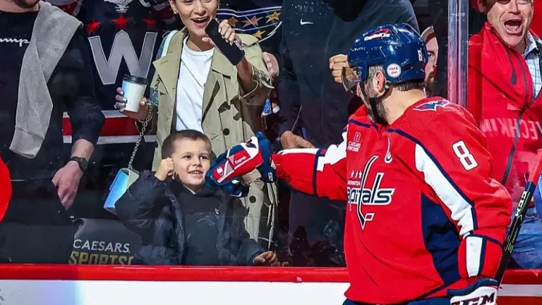 Сын Овечкина впервые вышел на лёд арены «Вашингтона»