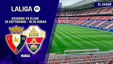 «Осасуна» примет «Эльче» на стадионе «Эль-Садар»