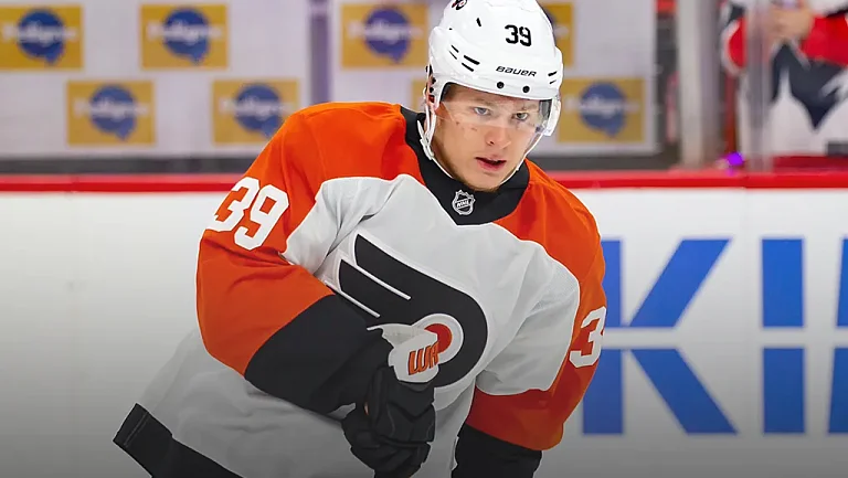 Матвей Мичков поучаствовал за «Филадельфию» в разгроме «Нэшвилла» в НХЛ