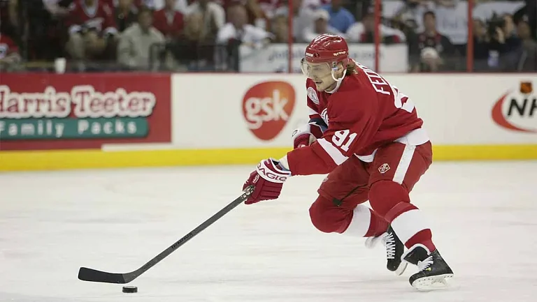 Федоров отреагировал на решение «Детройта» поднять его номер