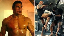 «Скала» Джонсон рассказал как сбросил 28кг, чтобы сыграть Марка Керра