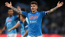 Ди Лоренцо удален у «Наполи» в первом тайме