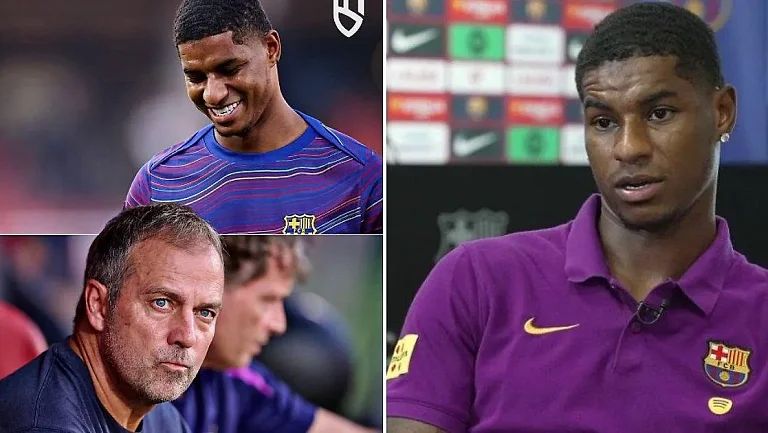 Ханси Флик прогнозирует успех Маркуса Рэшфорда в «Барселоне»