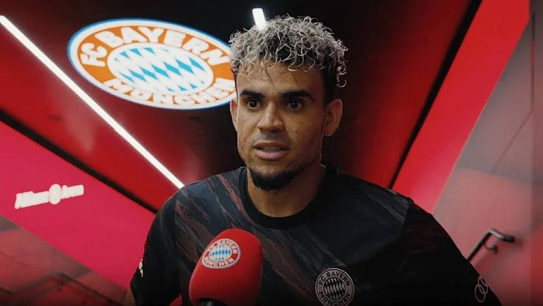 Диас сыграл первый матч за «Баварию» и поделился амбициозными целями