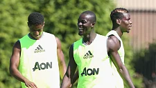 Маркус Рэшфорд встретился с Эриком Байи после матча «Барсы» с «Овьедо»