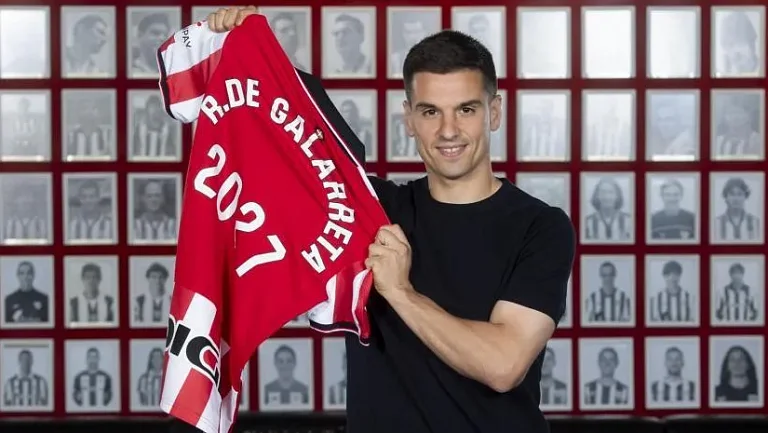 Полузащитник Руис де Галаррета снова стал игроком «Атлетика»