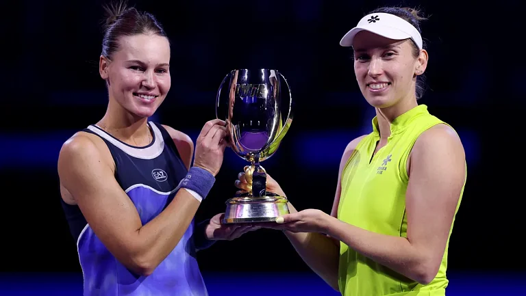 Вероника Кудерметова прокомментировала 2-ю победу на Итоговом турнире WTA