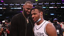 «Лейкерс» отправили сына Леброна Джеймса в лигу развития НБА