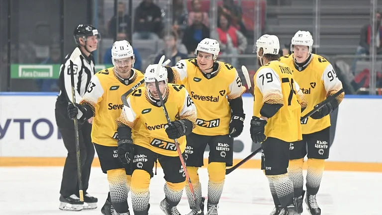 «Северсталь» обыграла «Локомотив» и отметила 500-ю победу в КХЛ
