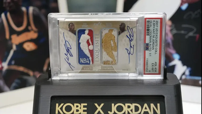 Карточка с автографами Джордана и Брайанта может уйти за  $6 миллионов