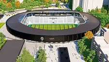 «Торпедо» показало кадры со строящегося стадиона в Москве