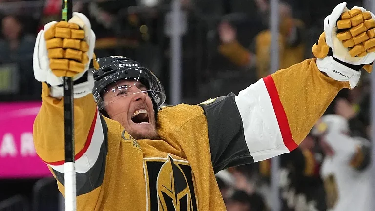 Барбашев забросил шайбу и принес победу «Вегасу» в игре НХЛ с «Детройтом»