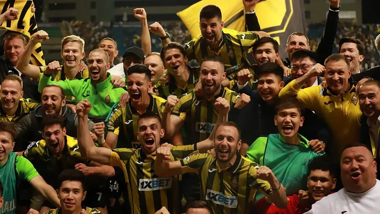 «Кайрат» завоевал пятый титул в чемпионате Казахстана