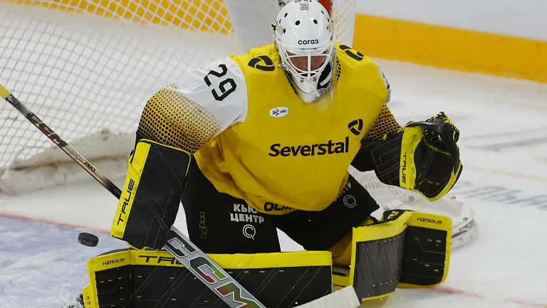 КХЛ объявила вратаря «Северстали» Самойлова лучшим игроком недели