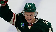 Капризов о первой шайбе Юрова в НХЛ: «Он до сих пор улыбается»