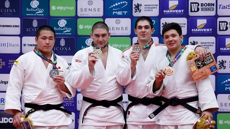 Сборная России взяла 13 медалей на европейском турнире по дзюдо в Словении