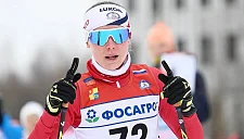 Алина Пеклецова завоевала золото на первом этапе Кубка России по лыжным гонкам