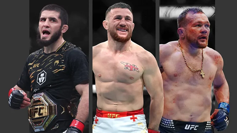 MMA Junkie назвало Двалишвили бойцом года, опередив Махачева и Яна