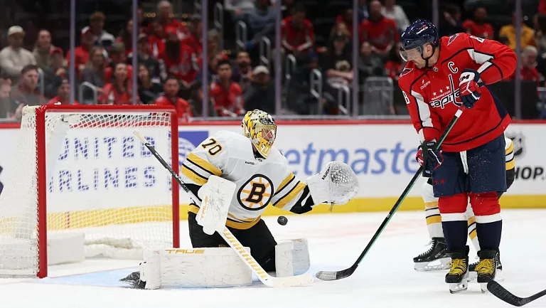 Александр Овечкин остался без очков в матче предсезонки против «Бостона»