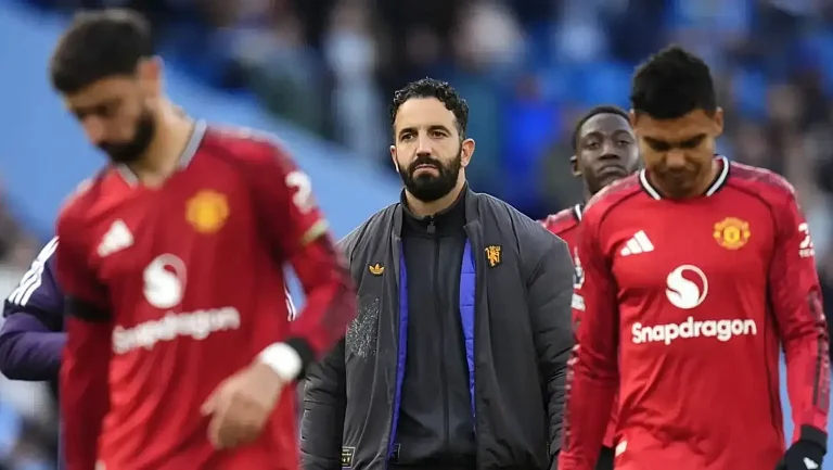 «Манчестер Юнайтед» набрал лишь 31 очко в 31 матче при Амориме