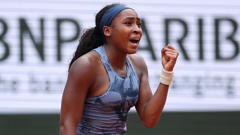 Гауфф вышла во 2-й круг US Open и встретится с Векич