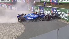 Вторую тренировку Гран-при Нидерландов прервали красными флагами из-за аварий