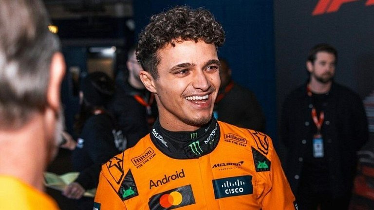 Норрис прокомментировал погоду на Гран-при Бельгии 2025