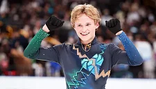 Русский фигурист Малинин доминирует на чемпионате США после короткой программы