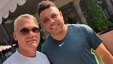 Тюкавин встретился с легендой «Реала» Роналдо