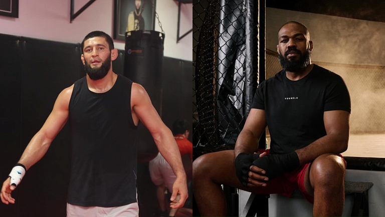 Чимаев и Джонс поборолись на улице в Грозном